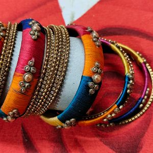 Silk Thread Bangles