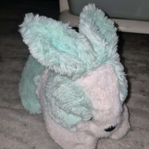 Cute Rabbit  Blue Soft Toy