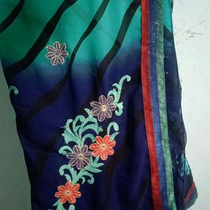 Embroidery Saree