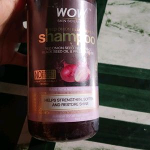 Wow Red Onion Black Seed Oil Shampoo