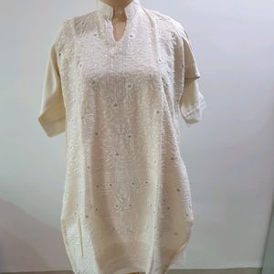 Beautiful chikankari embroidery Kurta