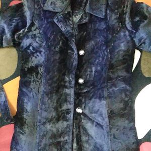 Velvet Coat For Girls