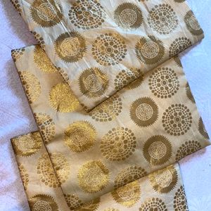 Cushion Cover Gold Thread - Set Of 4