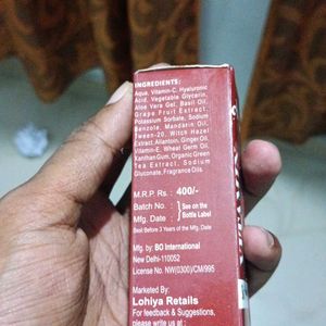 Vitamin C Serum, Hyaliric Acid, Vitmin E