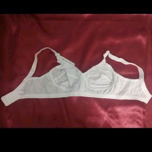 Sohini Cotton Bra- White Colour