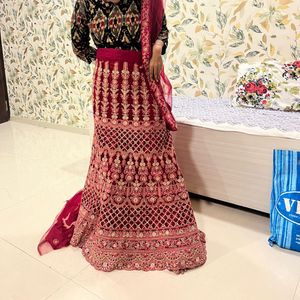 Unstitched New Bridal Lehenga