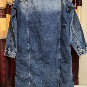 Moda Rapido Long Denim Jacket.