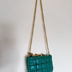 Green Sling Bag