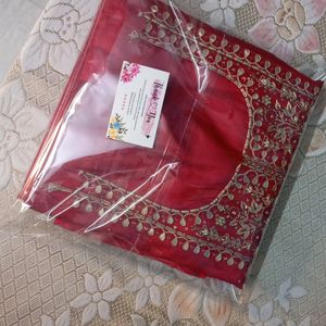 Beautiful Branded Red Colour Suit Material