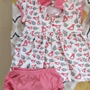 Kids Floral Soft Frock