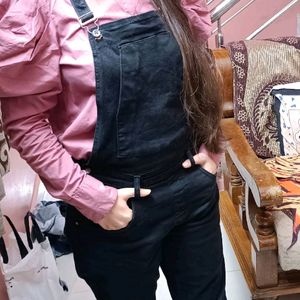 Black Roadster Dungaree