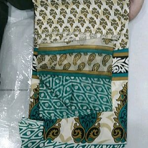 Unstitched Dress Material Of Top, Bottom & Dupatta