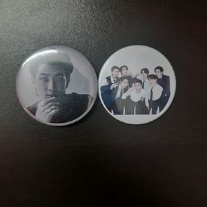 BTS Badges(2 Pieces)