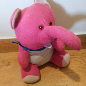 A Cute Soft Toy Elephant