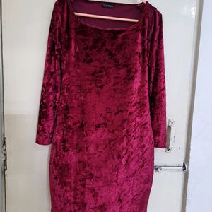 Women Velvet Dress