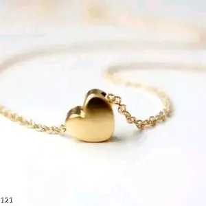 Gold  Hearth  Shape Necklace