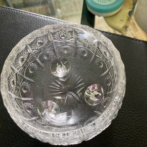 Intricate Crystal Bowl