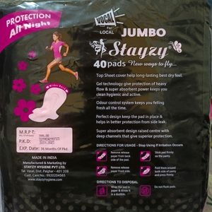 Stayzy Hygiene XXXL 320mm Sanitary Pads