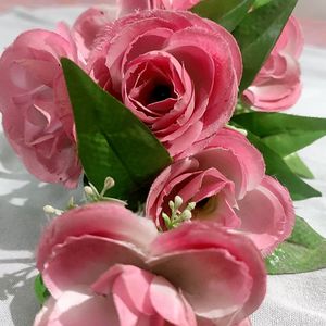 Artificial decorative Pink Colour Flowers