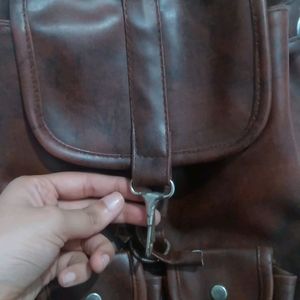 Leather Backpack