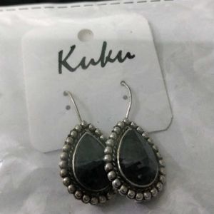 Beautiful Black Stone Earrings