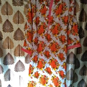 Floral Umbrella Kurti