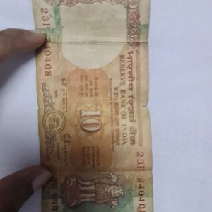 10 Rupees Old Series Note...