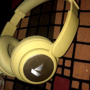 boAT Rockerz 450  On Ear Headphones (Hazel Beige)