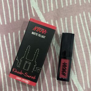 Nykaa Matte To Last Lipstick-Khoobsurat