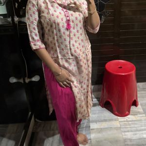 Kurti And Tulip Pants