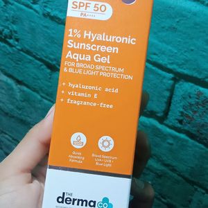 The Dermaco 1%hyaluronic  Sunscreen