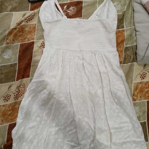 Cotton White Dress