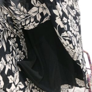 Floral A Line Skirt