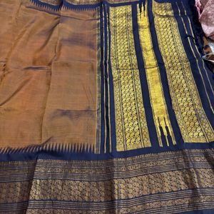 Pure Silk Broad Border Kanjivaram