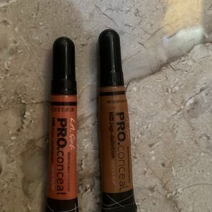 La Girl Concealer In Fawn And Orange Corrector