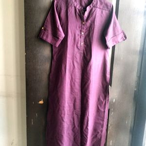 Gerua Burgandy Kurta ( Brand New)