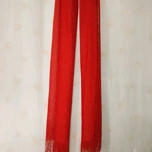 Red Scarf (Lace)