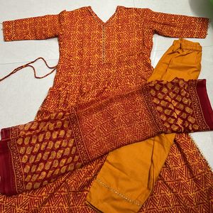 A Line Kurta Set