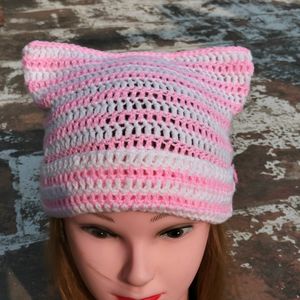 Crochet Cat Beanie