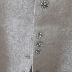 Men's Cream Colour Sherwani