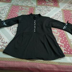 black tunic  office / college wear