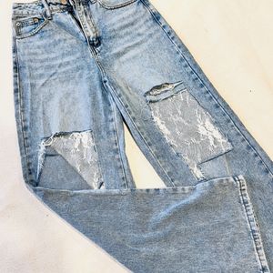 Korean Net Jeans