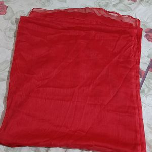 Cherry Red Dupatta