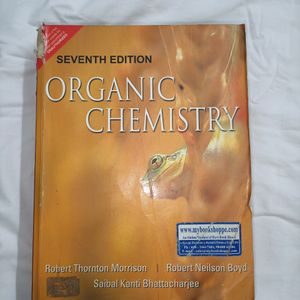 Organic Chemistry By Morrison, Boyd And Bhattachar