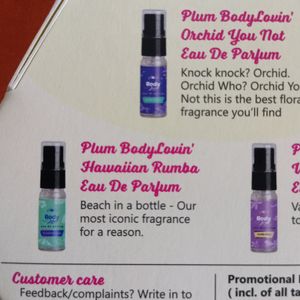 Plum BodyLoving Body Mist Set of 5 Miniatures