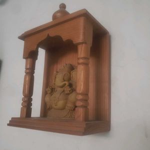 Wooden Ganesh