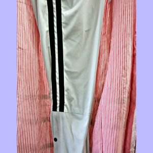 White Track Pant