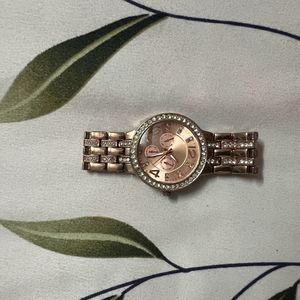 Rose Gold Watch