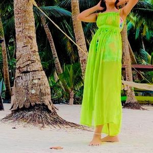 Offer✨ASOS Beachy Neon Sarong Dress