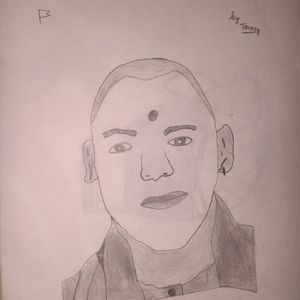 Yogi Adityanath Sketch